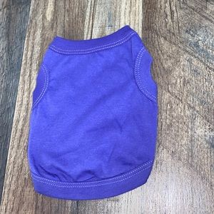 Barking Basics! Purple Brand New Dog T-shirt Size XS